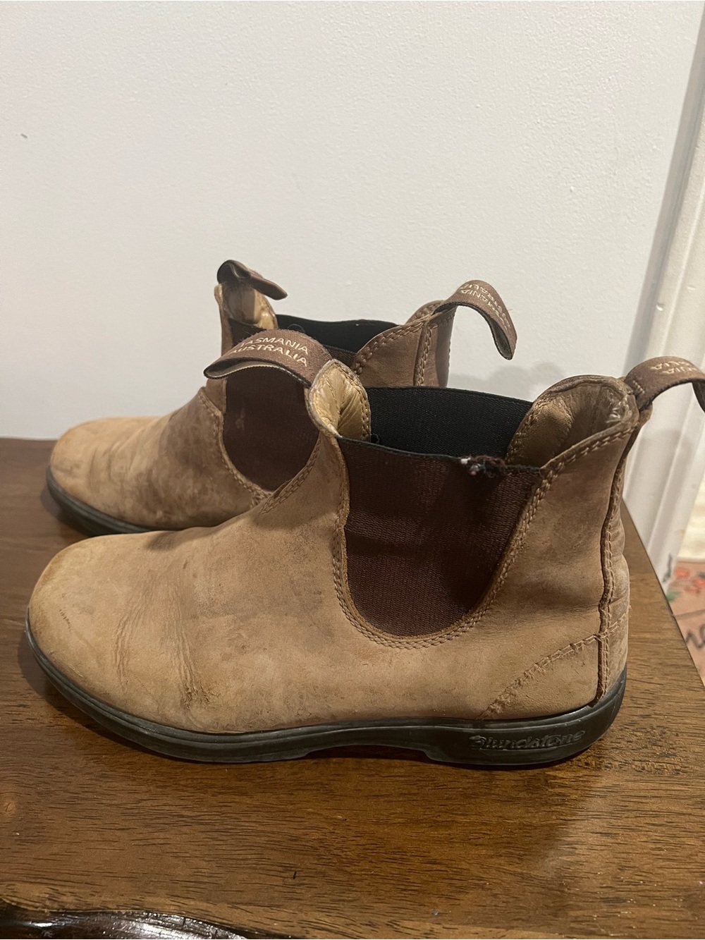 Blundstone Brown Chelsea Work Boots